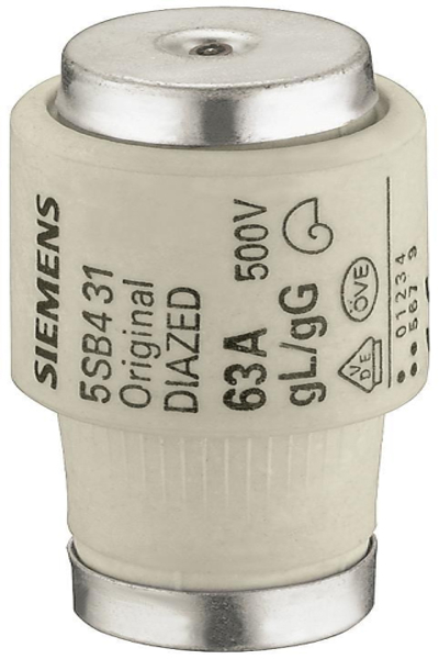 Siemens 5SB4111 DIAZED Fuse Link 500V 35A