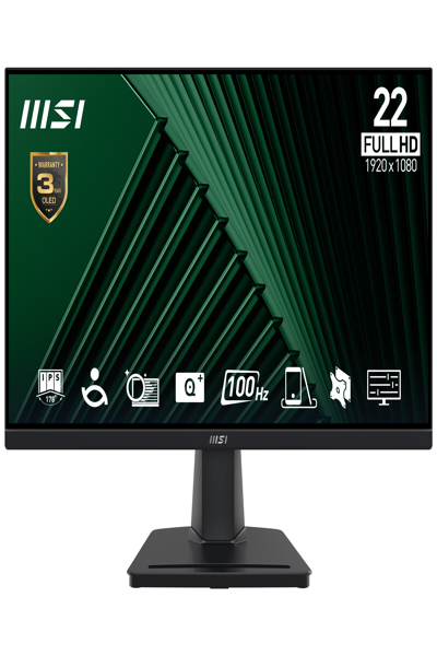 MSI PRO MP225V 21.5 INCH FULL HD OFFICE MONITOR - PRO MP225V