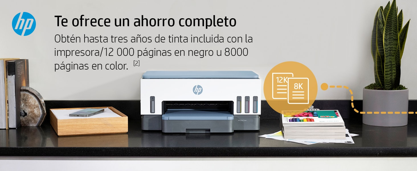 HP Printer Smart Tank 7006 All-in-One - Inkjet - Colored - 28B55A#BHC