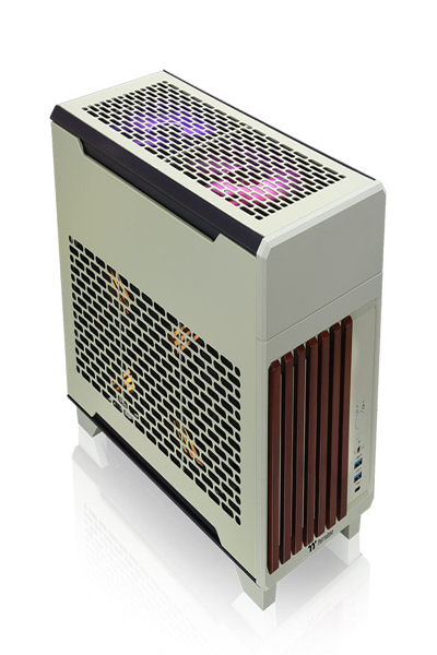 THERMALTAKE TR100 WS LIGHT GREEN WOOD & STEEL TOWER - CA-11A-00SENN-WS