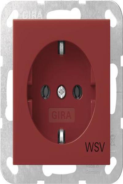 Prise GIRA SCHUKO 4188108 Système WSV 55 rt