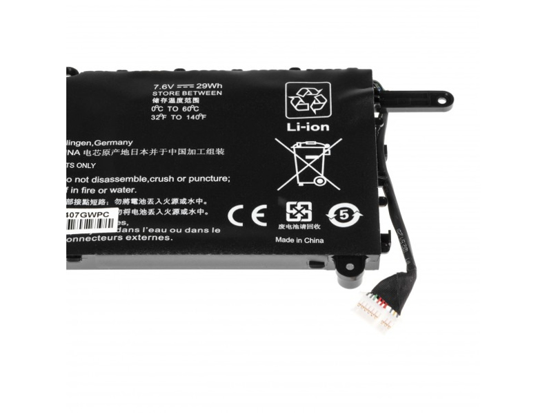 Green Cell Battery for HP Pavilion x360 11-N 310 G1 7.6V 3400mAh - Battery - 3400 mAh - HP103
