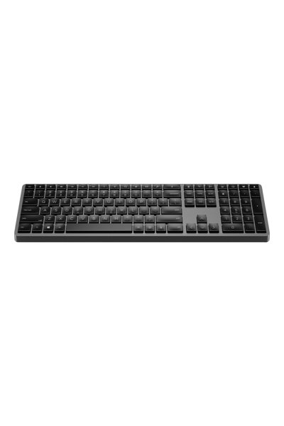 HP Dual Mode 975 - Tastatur - hinterleuchtet - Bluetooth - Deutsch - für HP 255 G9, EliteBook x360, Pro x360, ProBook 445 G9, 45X G9, ZBook Power G9, Studio G9 - 3Z726AA#ABD