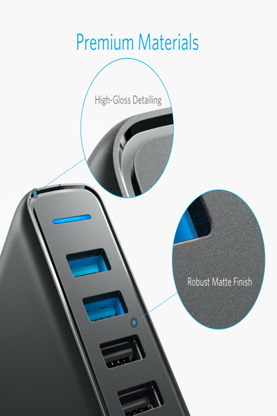 Anker PowerPort 5 - Power adapter - A2054L11