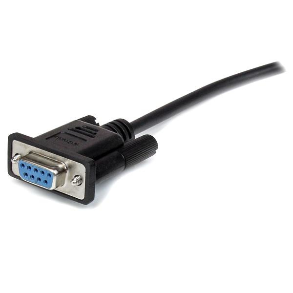 StarTech 3m Serial DB9 RS232 Extension Cable - MXT1003MBK