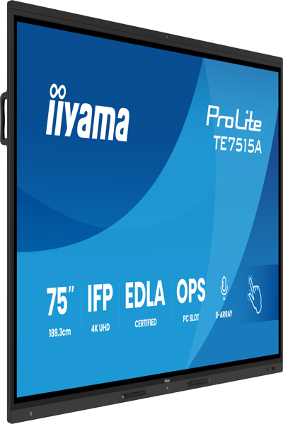 Iiyama 75"W IFP 40-Points Bonded DeepContrast - TE7515A-B1AG