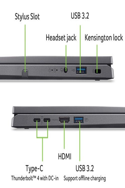 Acer Aspire ASP14-52MTN - 14" Convertible - Core Ultra 7 1.7 GHz 35.6 cm - NX.J3JEV.003