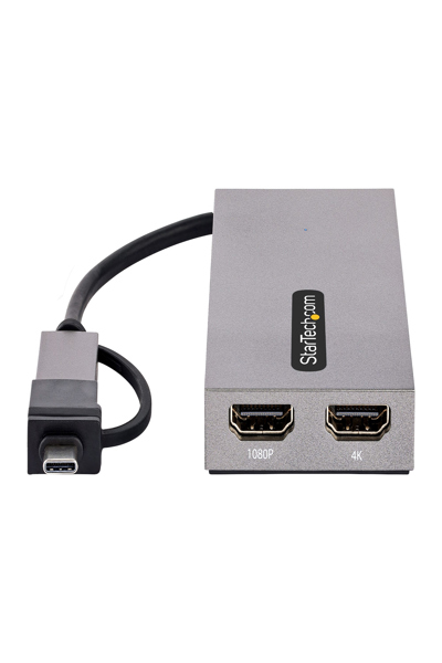 StarTech.com USB to Dual HDMI Adapter 4K 1080p - 107B-USB-HDMI