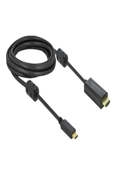 Delock Video-/ljudkabel - 24-stifts USB-C-hane till HDMI-hane - 85971