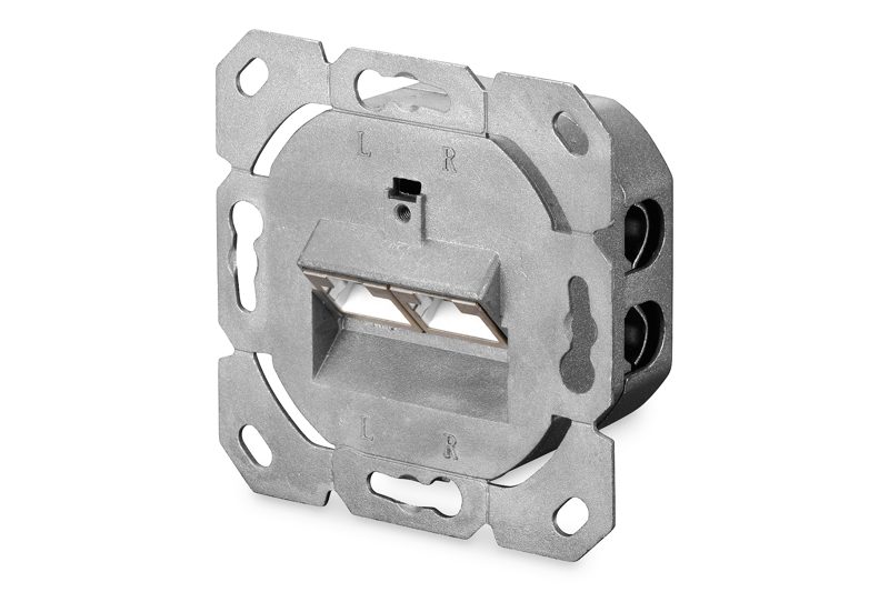DIGITUS Surface Network Box RJ45 Cat6 Shielded - DN-9006-N