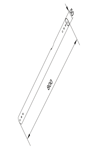 MULTIBRACKETS 3804 CABLE MANAGEMENT STEEL