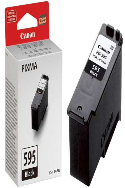 Buy CANON PG-595 BLACK ORIGINAL INK CARTRIDGE SINGLE PACK