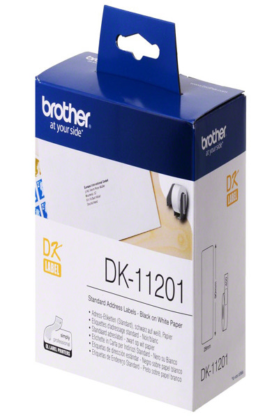Brother DK-11201 - Black on white - DK11201