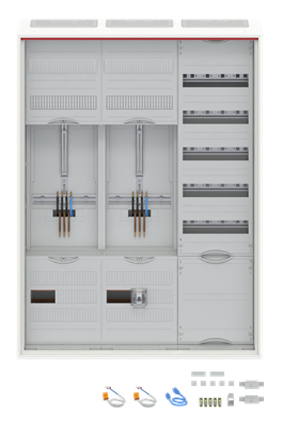 ABB Striebel Komplettschrank AP DA37CGDreipunkt A37 2Z1V5A2