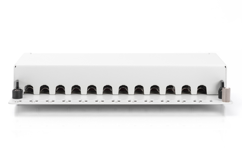 DIGITUS Desktop Cat6A skärmad patchpanel 12-portar - DN-91612SD-EA-G