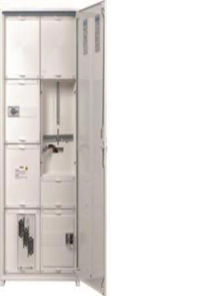 Armoire de conversion et de mesure Hager FP82W5N UniversZ N 1250x550x205