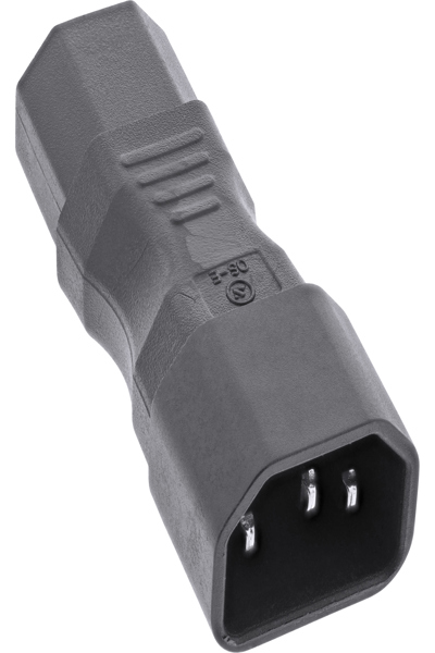 InLine IEC C14/C13 Power Adapter 3-pin - 16723A