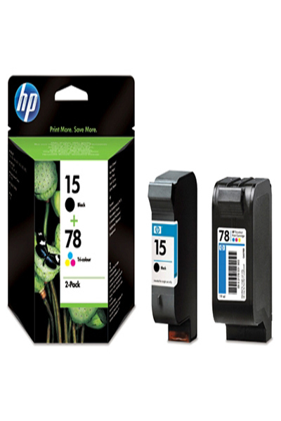 HP 15/78 High Yield Ink Multi-Pack: 500 Pages, 2 Pc