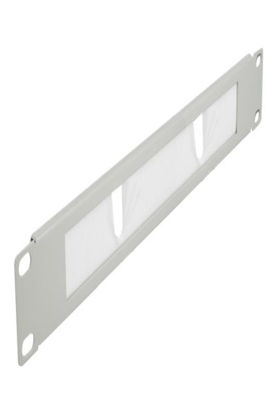 Delock Rack cable management panel with brush - 66532