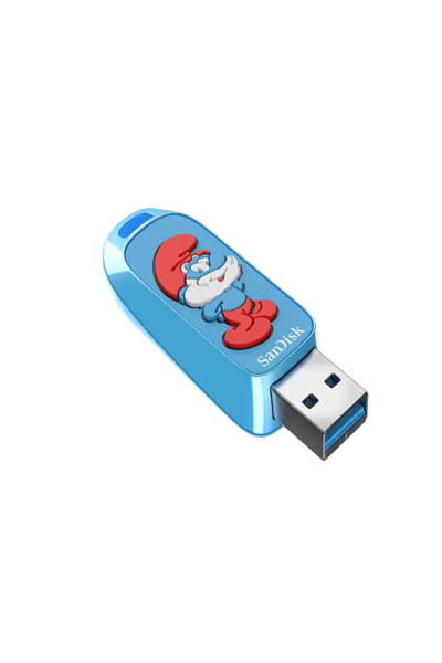 SanDisk Smurfs - Smart Smurf Edition USB-minne - SDCZIS-064G-G46