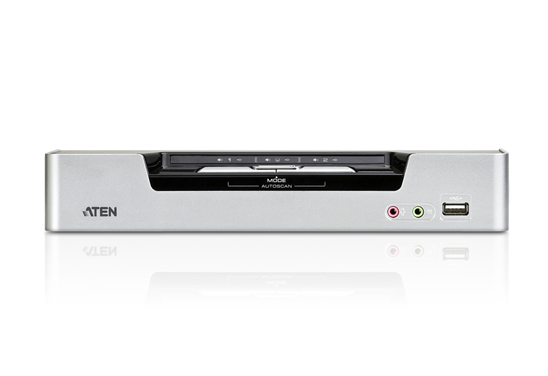 ATEN USB DVI Dual View KVMP Switch CS1642A - CS1642A-AT-G
