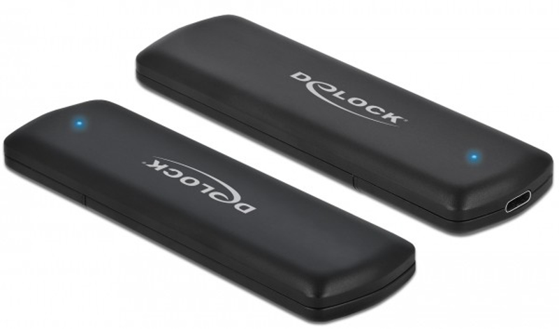 Delock 42615 - SSD enclosure - M.2 - M.2 - 10 Gbit/s - 42615
