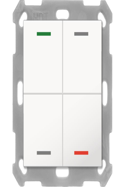 MDT BE-TAL5504.01 Bouton poussoir 4 positions RVB-B