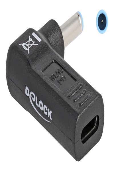 Delock Power adapter - 24 pin USB-C (F) to DC jack 4.5 x 3.0 mm (M) - 60004