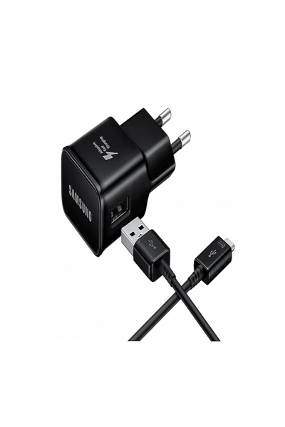 Samsung EP-TA200EBE USB Adapter + Micro-USB cable - Quick charger