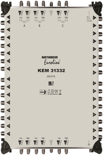 KATHREIN Euroline KEM 31332 Multicommutateur satellite