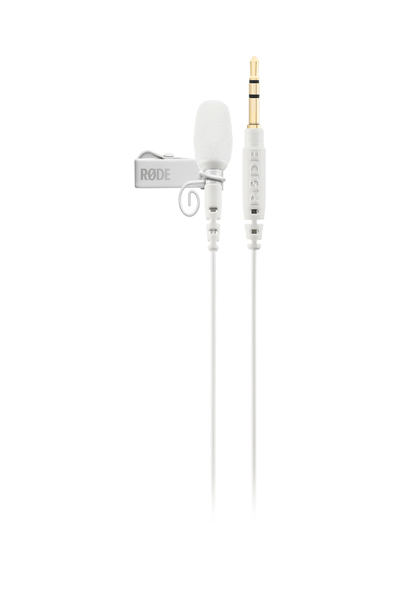 RODE MICROPHONE RODE LAVALIER GO WHITE