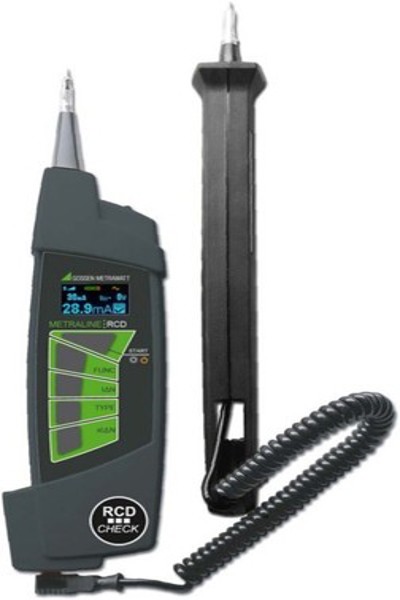 GMC Instruments Metrawatt test device for Metraline RCD-CHECK FI circuit breakers