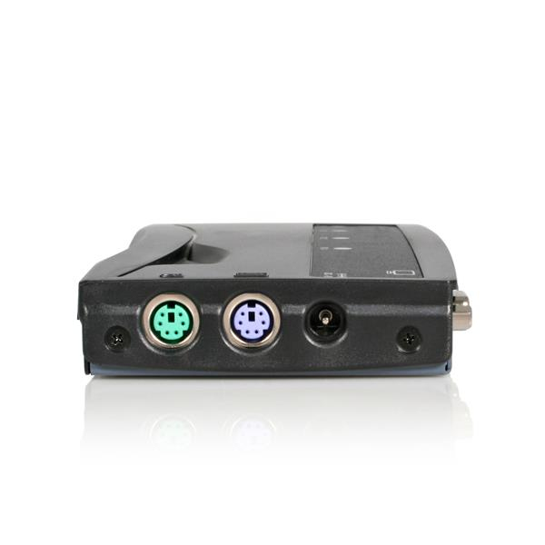 4 Port VGA / PS/2 KVM Switch - PS/2 KVM switch incl. cable - 4 Port Desktop KVM switch 1x PS/2 and 4x VGA - SV411K