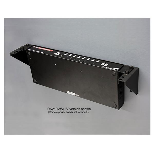 StarTech 1U 19in Vertical Steel Wall Mount Rack RK119WALLV - RK119WALLV