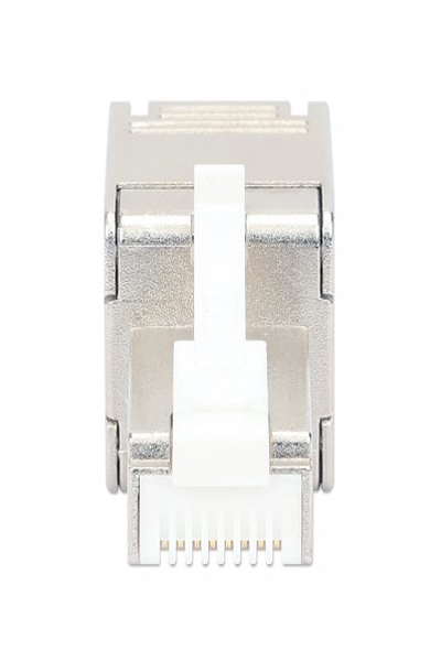 Fiche de terminaison modulaire RJ45 blindée sans outil Intellinet Cat6a 10G