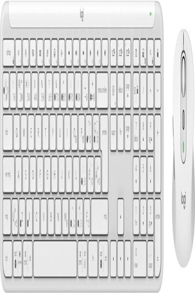 Logitech Signature Slim Combo MK950 Off-vit NORDIC-613 - 920-012489