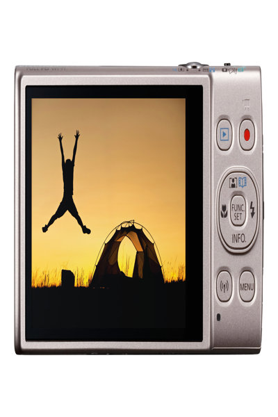 Canon IXUS 285 HS - Digital Camera - 20.2 MP CMOS - Display: 7.62 cm/2.3" TFT - Silver - 1079C001