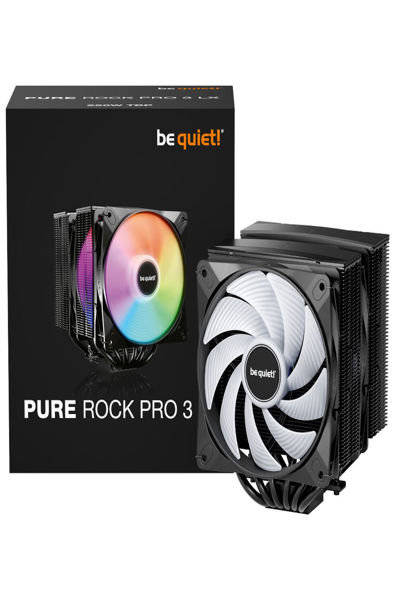 Be Quiet! Pure Rock Pro 3 LX| CPU-kÃƒÂ¼hler - Processor cooler - 34.8 dB - BK043