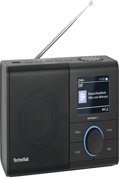 TechniSat DIGITRADIO 217 portable DAB+/FM radio - 0000/3998