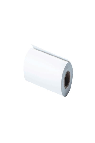 Brother Papper - Rulle (5,7 cm x 6,6 m) 1 rulle(r) kontinuerligt papper (48-pack) - BDE1J000057030