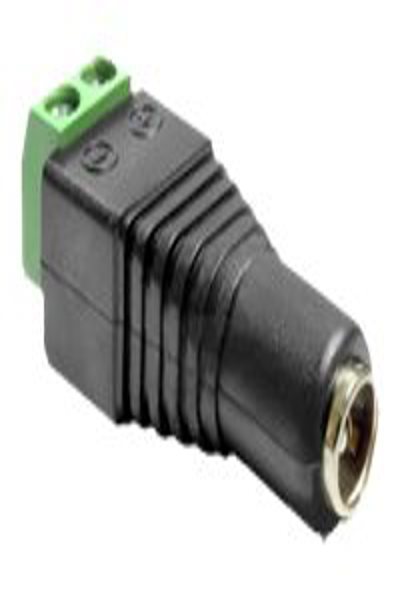 Delock Adapter DC 2.1 x 5.5 mm female > Terminal Block - 65421