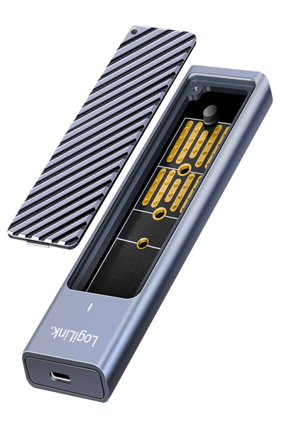 LOGILINK USB 3.2 GEN 2X2 ENCLOSURE FOR 10 TB & 20 GBPS
