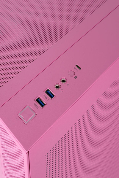 Mini-tour Thermaltake View 380 TG ARGB rose bulle