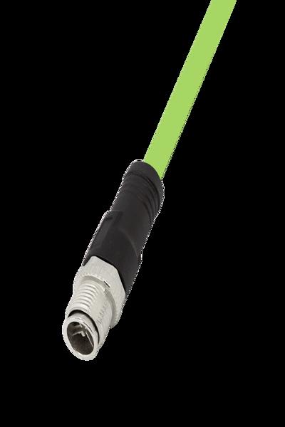 Câble industriel LogiLink M12 CAT6A codé X vers RJ45