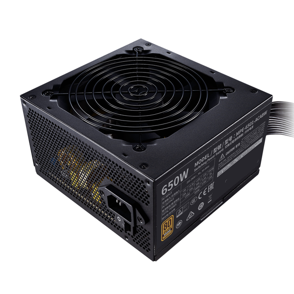 Cooler Master MWE 650 Bronze 230V V2 Power Supply - MPE-6501-ACABW-BEU