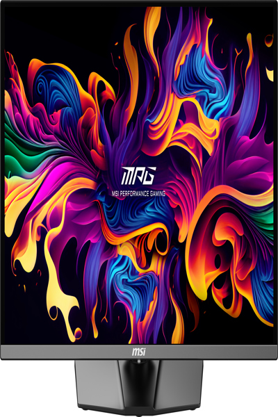 MSI MPG 272URX QD-OLED 26.5inch UHD 240hz 0.03ms 2xHDMI2.1 DP2.1 USB C PD98W 2xUSB Pivot - PC - MPG 272URX QD-OLED