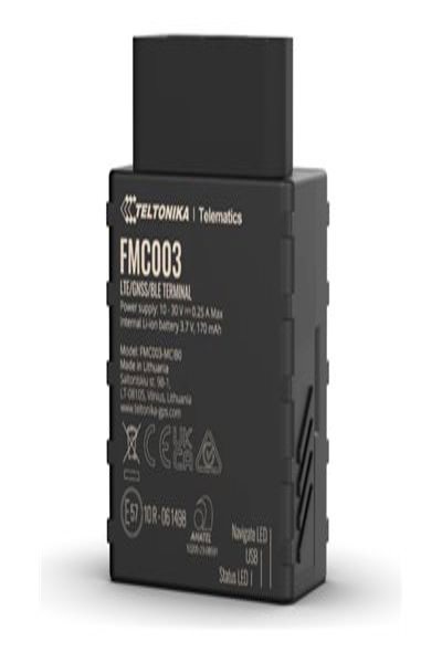 Traceur GPS OBD Bluetooth 4G Teltonika pour le marché mondial
