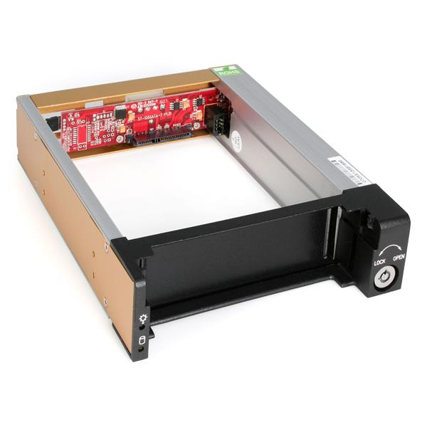StarTech 5.25in Rugged SATA HDD Mobile Rack DRW150SATBK - DRW150SATBK