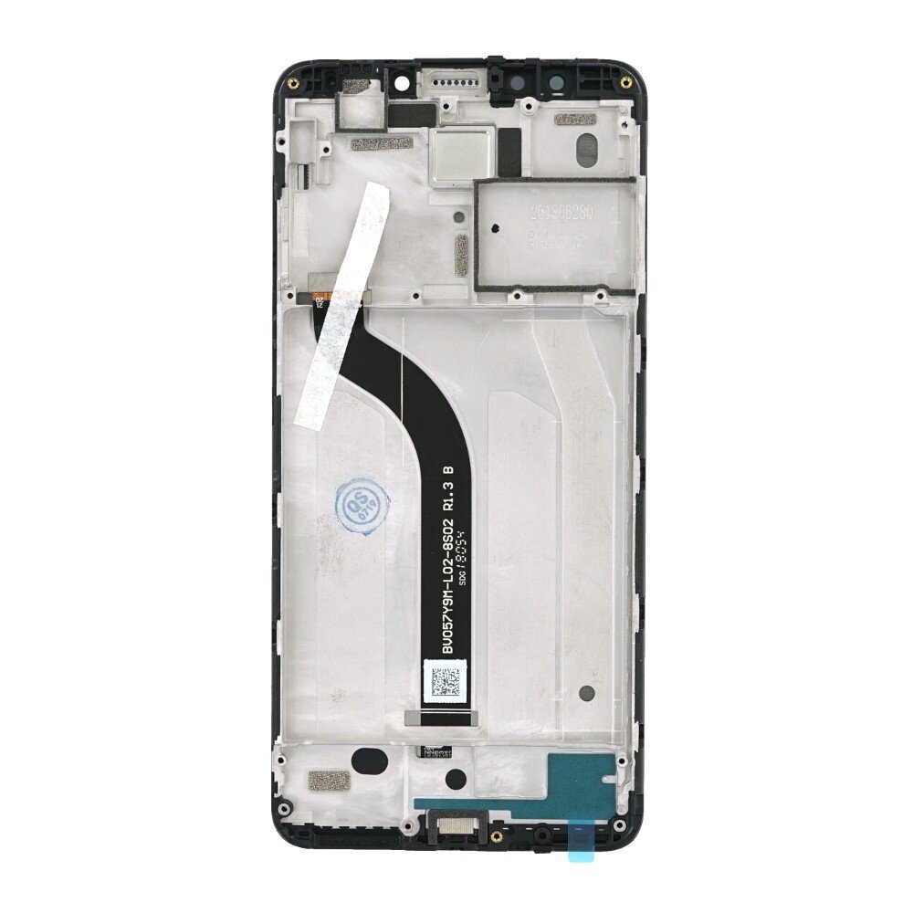 Xiaomi Redmi 5 berøringsskjerm og ramme - svart erstatning - 560610024033