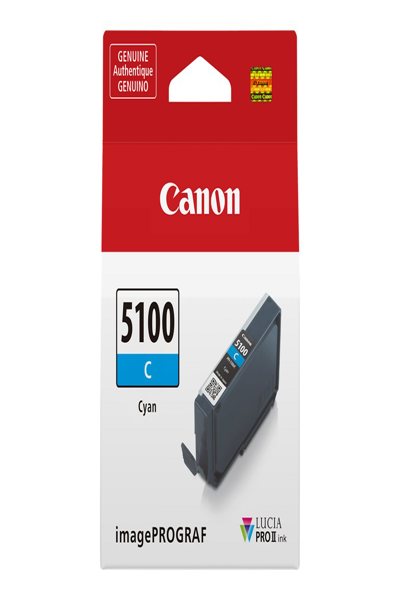 Cartouche d'encre cyan Canon PFI-5100 C